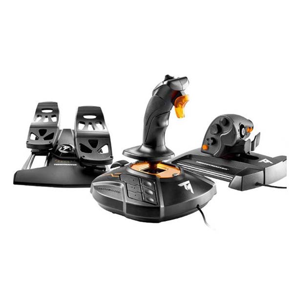 Thrustmaster T16000M FCS + Thrustmaster TWCS Throttle + Rudder Pedals for PC- OPENBOX (Rozbalené zboží s plnou zárukou)