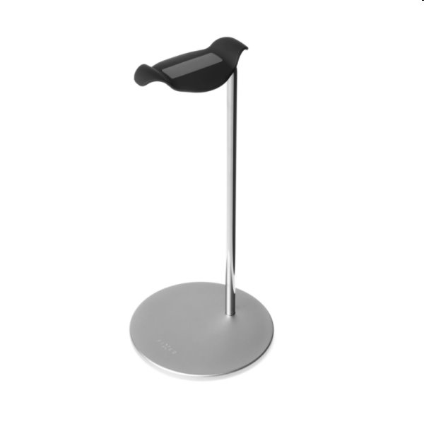 FIXED Frame Hliníkový stojan na stůl pro náhlavní sluchátka, stříbrný