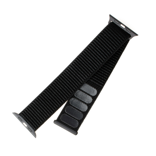 FIXED Nylonový řemínek pro Apple Watch 38/ 40/ 41 mm, černý FIXED Nylonový řemínek pro Apple Watch 38/ 40/ 41 mm, černý