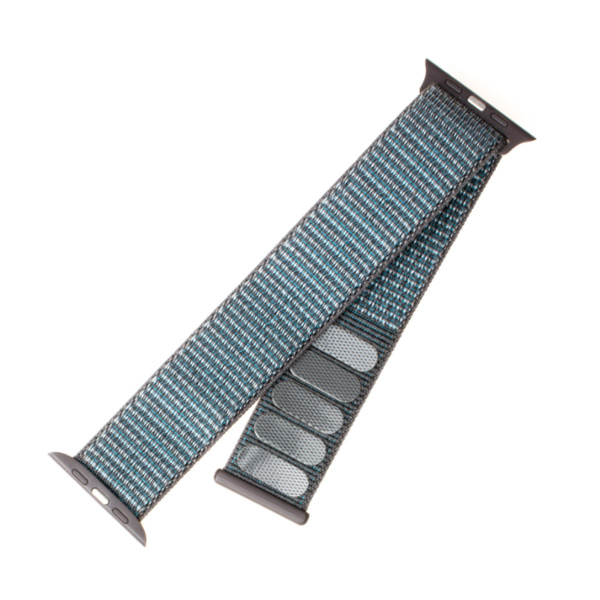 FIXED Nylonový řemínek pro Apple Watch 42/ 44/ 45 mm, tmavé šedý FIXED Nylonový řemínek pro Apple Watch 42/ 44/ 45 mm, tmavé šedý