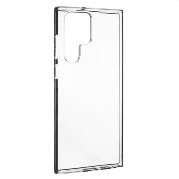 FIXED TPU Gelové pouzdro Slim AntiUV pro Samsung Galaxy S22 Ultra 5G, transparentní