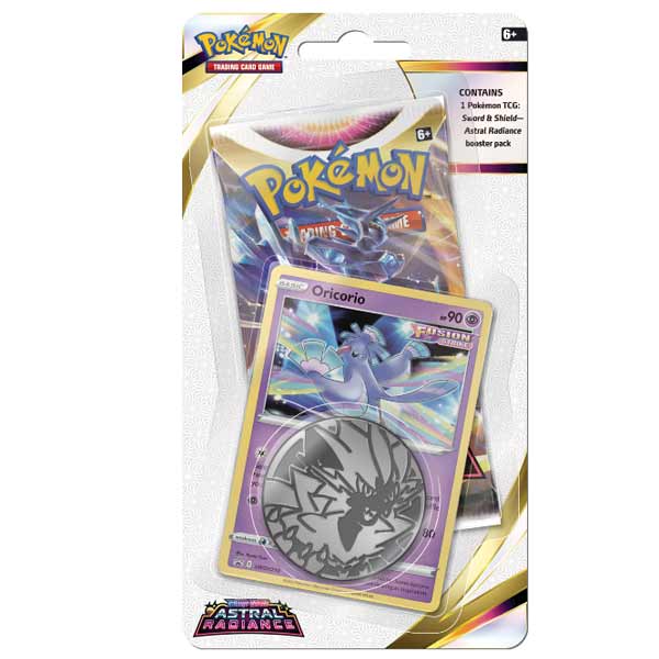 Kartová hra Pokémon TCG Sword & Shield 10 Astral Radiance Checklane Blister Oricorio (Pokémon)