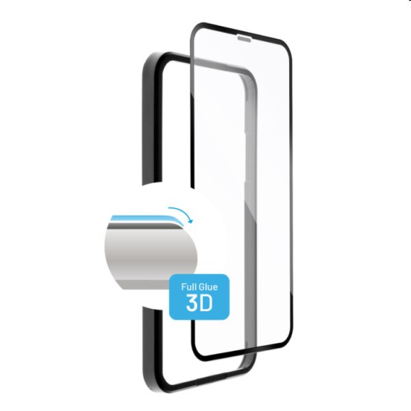 FIXED 3D Ochranné tvrzené sklo pro Apple iPhone 12/12 Pro, černé