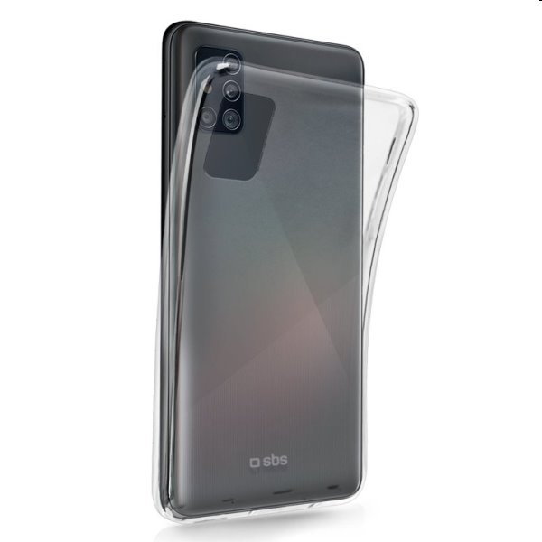 SBS Skinny Cover for Samsung Galaxy A52 - A525F / A52s 5G, transparent - OPENBOX (Rozbalené zboží s plnou zárukou)
