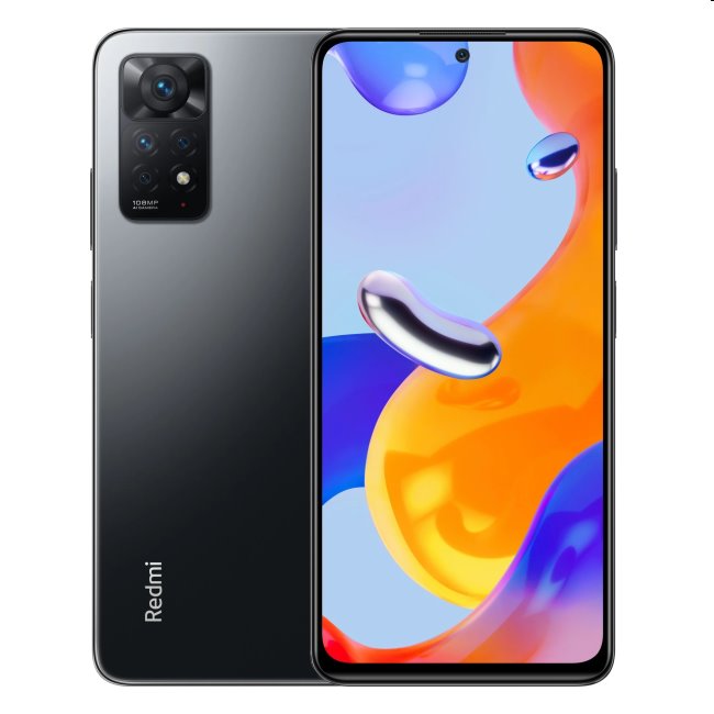 Xiaomi Redmi Note 11 Pro 5G, 6/128GB, grafitová šedá, Třída C - použité, záruka 12 měsíců