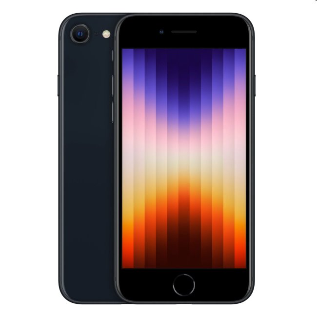 Apple iPhone SE (2022) 64GB, midnight, Třída B - použité, záruka 12 měsíců