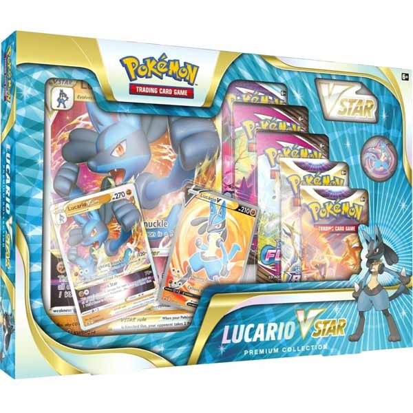 Kartová hra Pokémon TCG: Lucario VSTAR Premium Collection (Pokémon) Kartová hra Pokémon TCG: Lucario VSTAR Premium Collection (Pokémon)