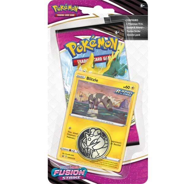 Kartová hra Pokémon TCG Sword & Shield 8 Fusion Strike Checklane Blister Blitzle (Pokémon) Kartová hra Pokémon TCG Sword & Shield 8 Fusion Strike Checklane Blister Blitzle (Pokémon)