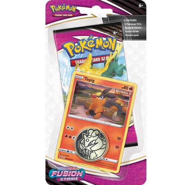 Kartová hra Pokémon TCG Sword & Shield Fusion Strike Checklane Blister Tepig (Pokémon) Kartová hra Pokémon TCG Sword & Shield Fusion Strike Checklane Blister Tepig (Pokémon)
