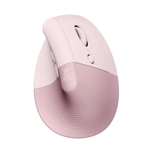 Vertikální myš Logitech Lift Vertical Ergonomic Mouse, růžová Vertikální myš Logitech Lift Vertical Ergonomic Mouse, růžová