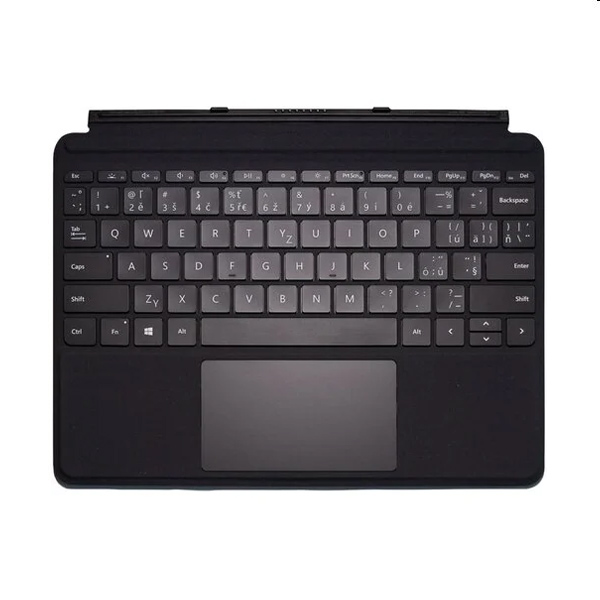 Microsoft Surface Go Type Cover CZ/SK, pouzdro s klávesnici, černé