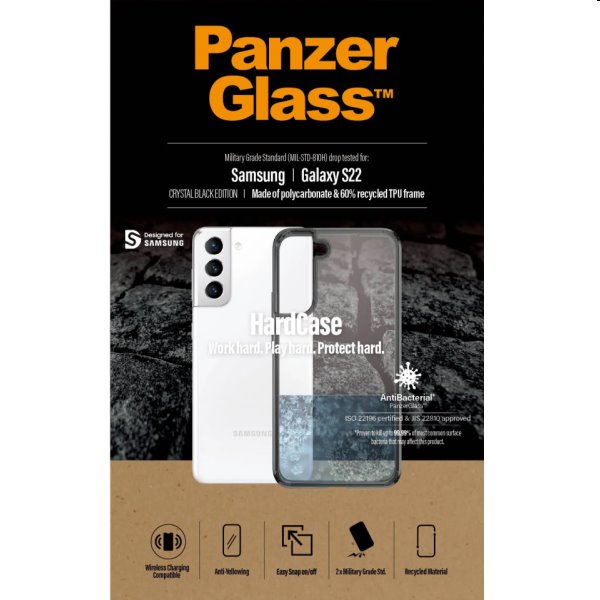 PanzerGlass HardCase AB for Samsung Galaxy S22, black