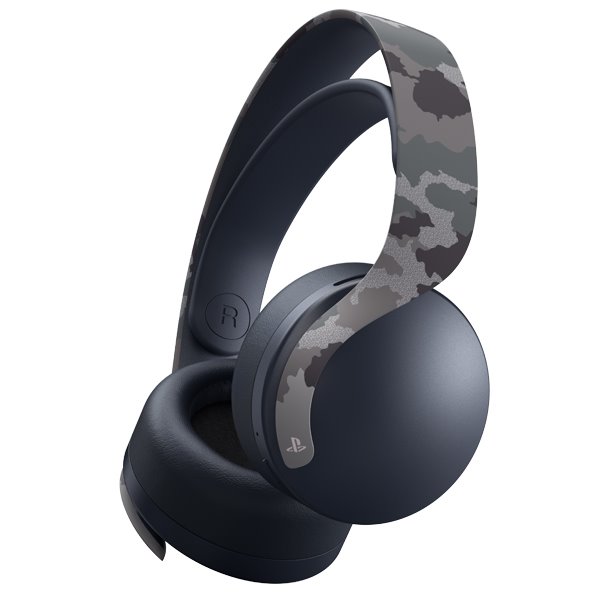 Bezdrátová sluchátka PlayStation Pulse 3D, šedá kamufláž - OPENBOX (Rozbalené zboží s plnou zárukou)