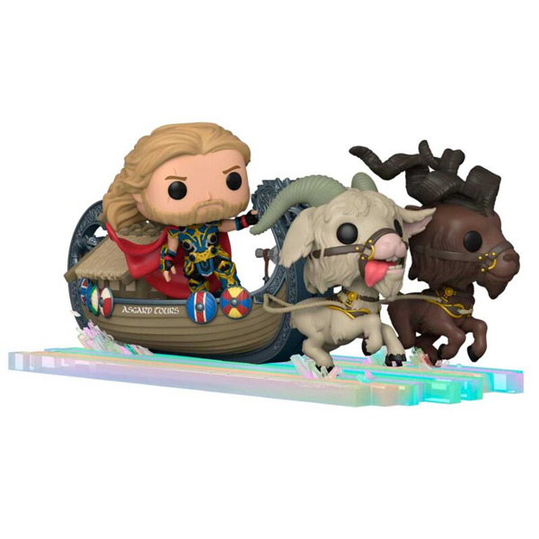 POP! Ride Super Deluxe Thor Láska jako hrom, Thor a Goat Boat (Marvel)