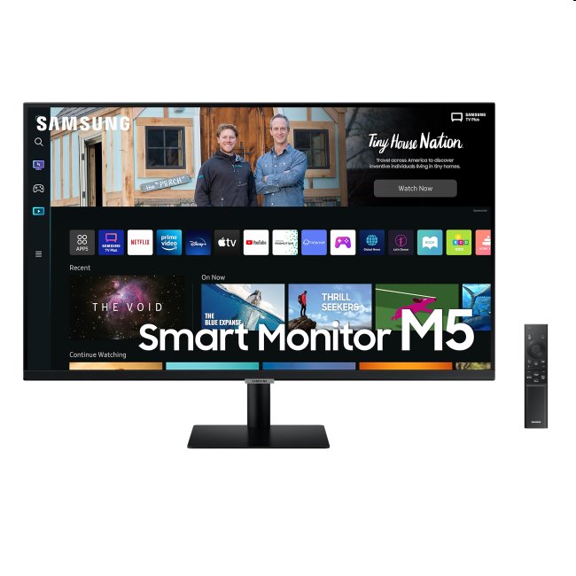 Samsung Smart Monitor M5 (2022), 27" FHD, black