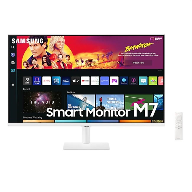 Samsung Smart Monitor M7 (2022), 32" UHD, white