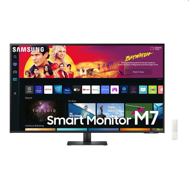 Samsung Smart Monitor M7 (2022), 43" UHD, white Samsung Smart Monitor M7 (2022), 43" UHD, white