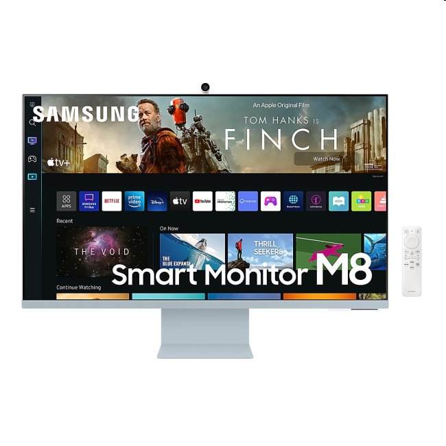 Samsung Smart Monitor M8, 32" UHD, daylight blue