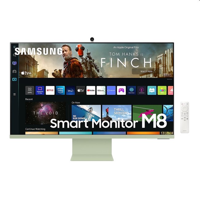 Samsung Smart Monitor M8, 32" UHD, spring green