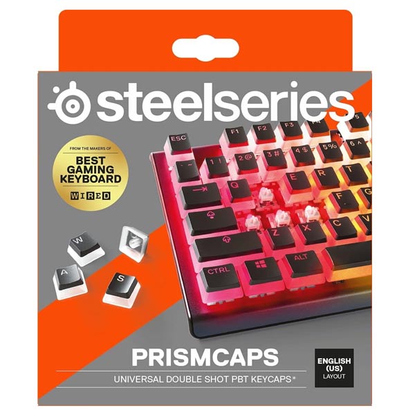 SteelSeries PrismCAPS Black- US SteelSeries PrismCAPS Black- US