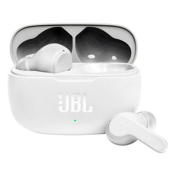 Bezdrátové sluchátka JBL Wave 200TWS, bílé Bezdrátové sluchátka JBL Wave 200TWS, bílé
