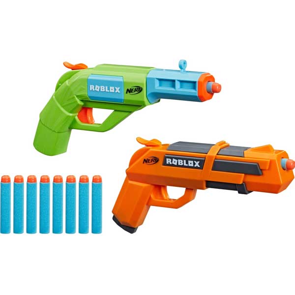 Nerf Roblox Jailbreak Armoury Blaster 2 Pack