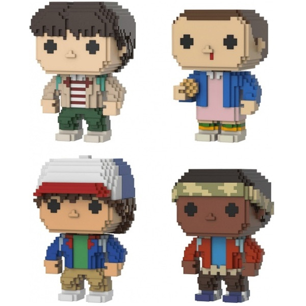 POP! TV Dustin Henderson, Lucas Sinclair, Mike Wheeler and Eleven Special Edition 4-balenie (Stranger Things) POP! TV Dustin Henderson, Lucas Sinclair, Mike Wheeler and Eleven Special Edition 4-balenie (Stranger Things)