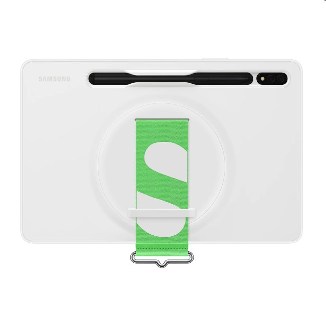 Pouzdro Silicone Strap Cover pro Samsung Galaxy Tab S8, white