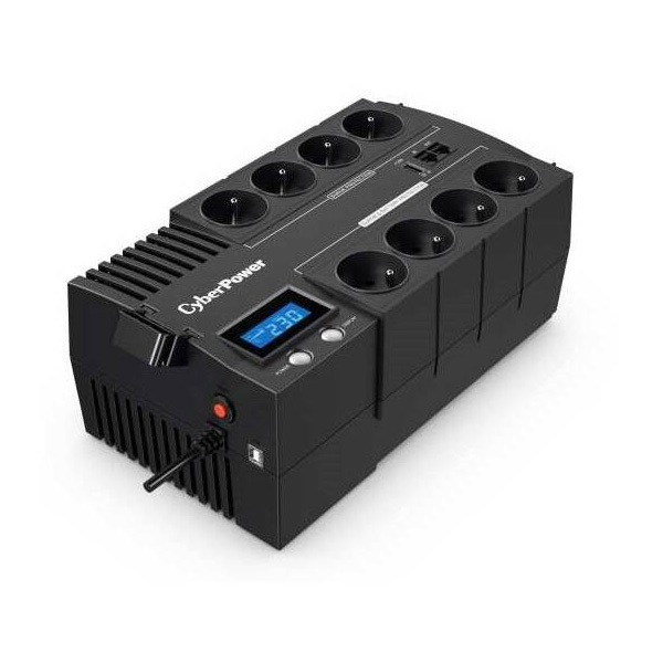 Záložní zdroj CyberPower BRICs LCD 1000, 1000VA/420W LCD, 8x FR zásuvka, RJ11/RJ45, USB