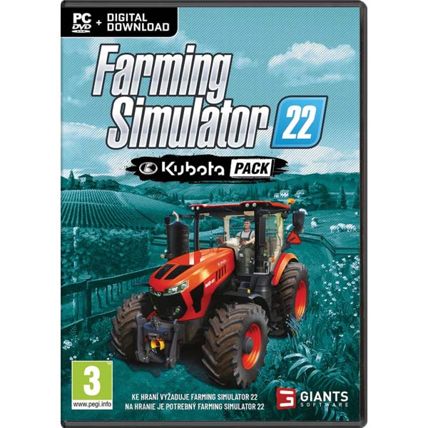 Farming Simulator 22: Kubota Pack CZ Farming Simulator 22: Kubota Pack CZ