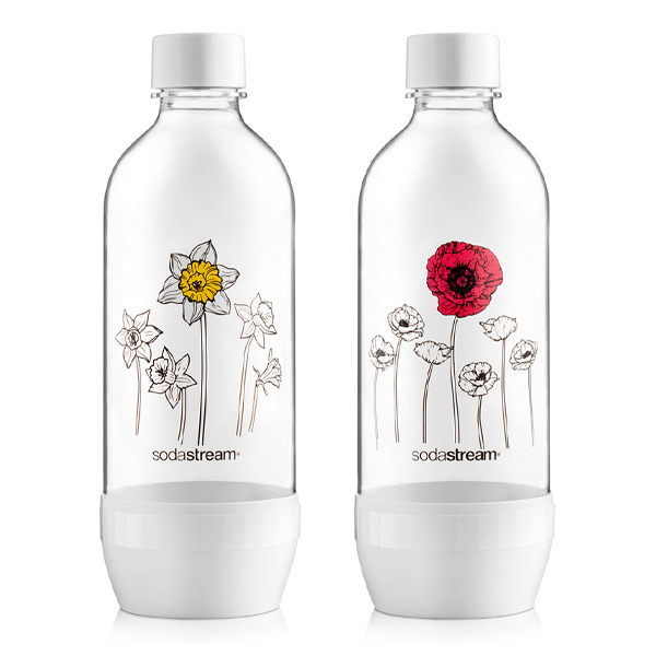 SodaStream Láhev 1l duo pack květiny