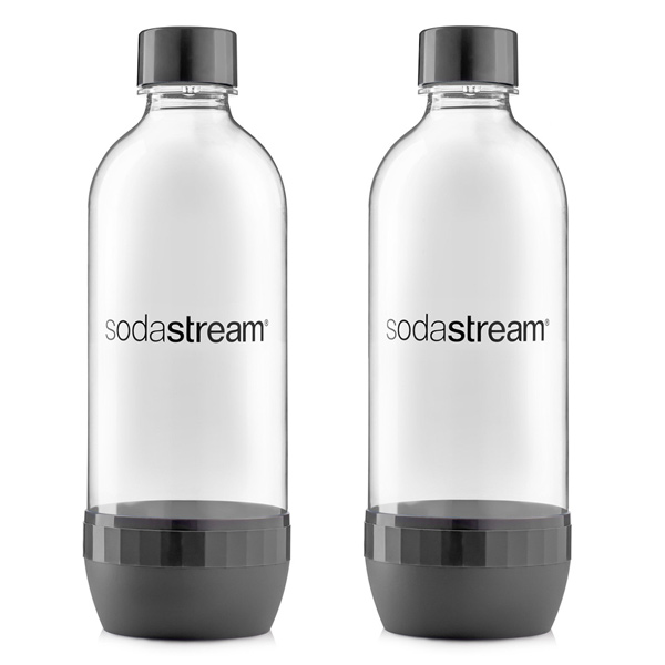 SodaStream 1L láhev duo pack, šedá