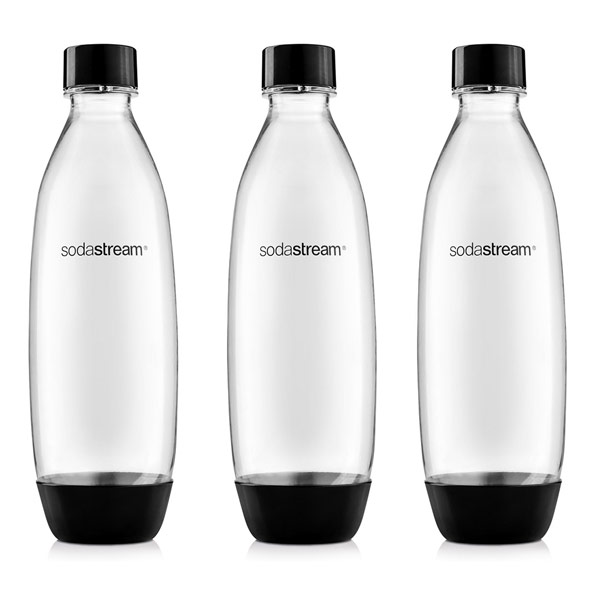 SodaStream Láhev fuse TriPack 1l, černá