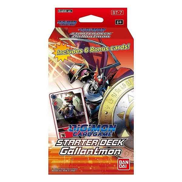 Kartová hra Digimon TCG: Gallantmon Starter Deck Display (ST7)