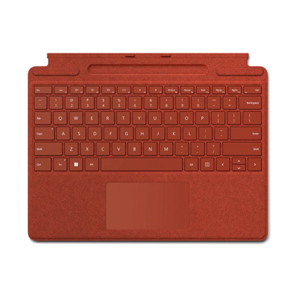 Klávesnice Microsoft Surface Pro Signature CZ&SK, červená