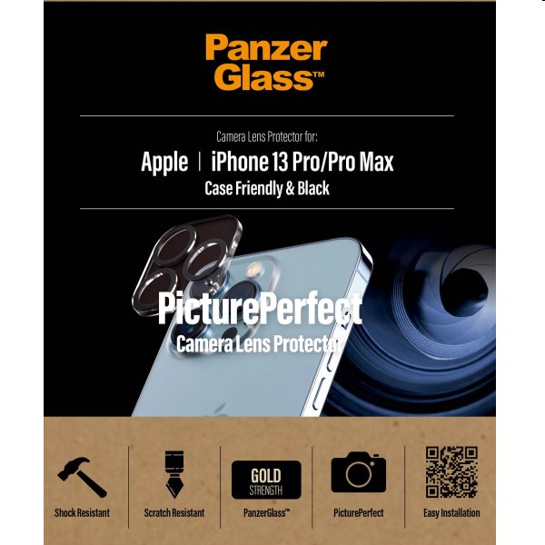 PanzerGlass ochranný kryt objektivu fotoaparátu pro Apple iPhone 13 Pro/13 Pro Max