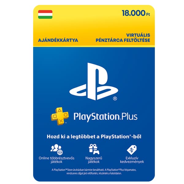PlayStation Plus Essential Gift Card 18000 Ft (12M)