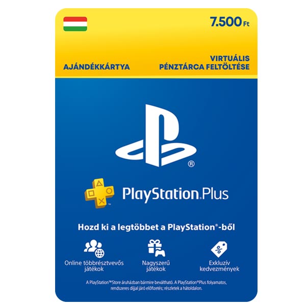 PlayStation Plus Essential Gift Card 7500 Ft (3M)