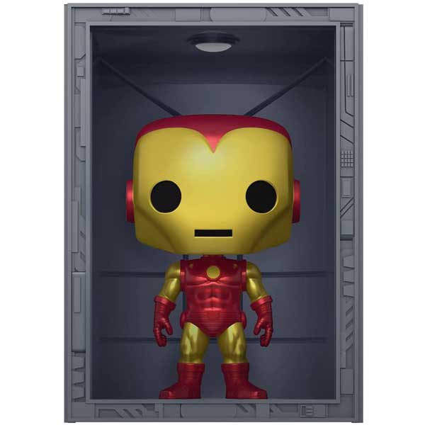 POP! Deluxe: Iron Man Hall of Armor Iron Man Model 4 (Marvel) Previews Edition (Metallic) POP! Deluxe: Iron Man Hall of Armor Iron Man Model 4 (Marvel) Previews Edition (Metallic)