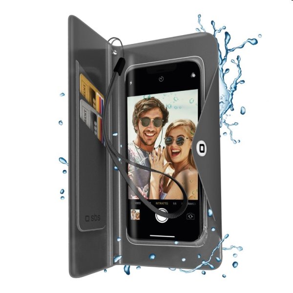 SBS Univerzální pouzdro Water Wallet pro smartfóny do 6,8'', černé SBS Univerzální pouzdro Water Wallet pro smartfóny do 6,8'', černé