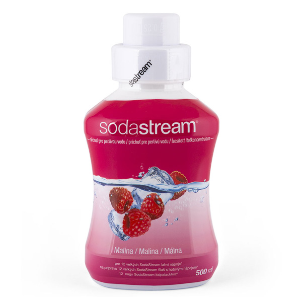 Dárek - SodaStream sirup malina 500 ml v ceně 149,- Kč
