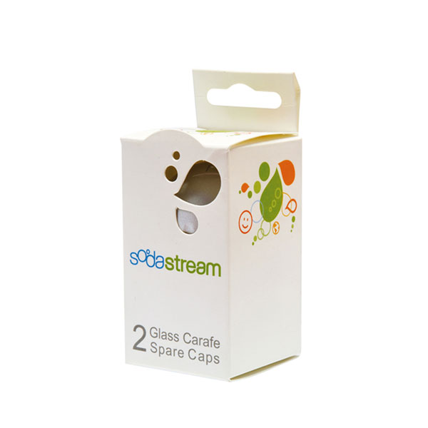 SodaStream Víčko na skleněné láhve se závitem 2ks, černý SodaStream Víčko na skleněné láhve se závitem 2ks, černý