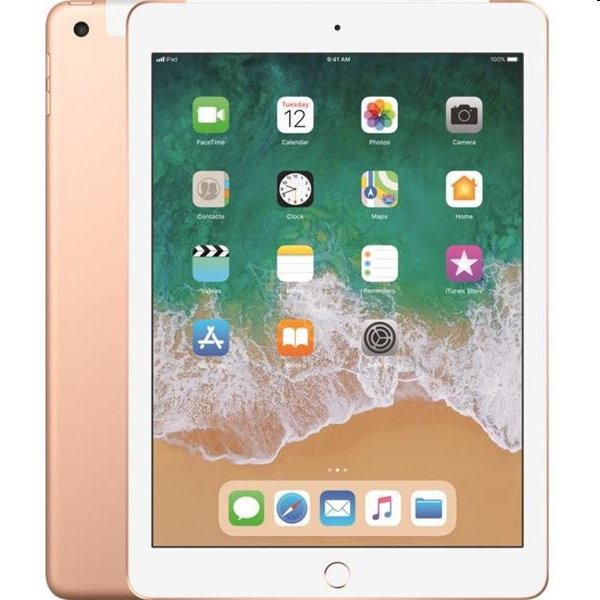 Apple iPad 9.7 (2018), 32GB Wi-Fi, Gold, Třída B - použité, záruka 12 měsíců Apple iPad 9.7 (2018), 32GB Wi-Fi, Gold, Třída B - použité, záruka 12 měsíců