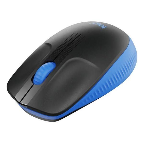 Bezdrátová myš Logitech M190 Full-size Wireless Mouse, modrá Bezdrátová myš Logitech M190 Full-size Wireless Mouse, modrá