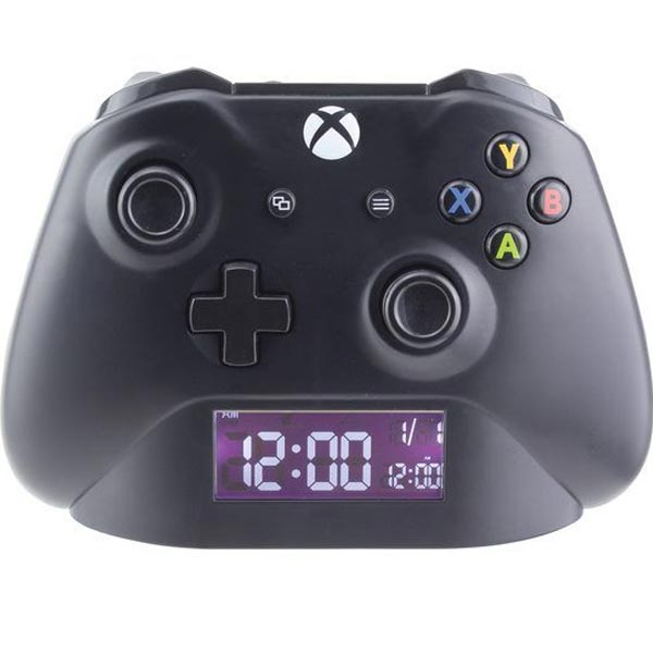 Budík Alarm Clock, černý (Xbox)