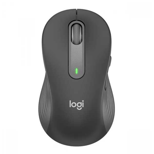 Logitech M650 L Left Signature Wireless Mouse, graphite