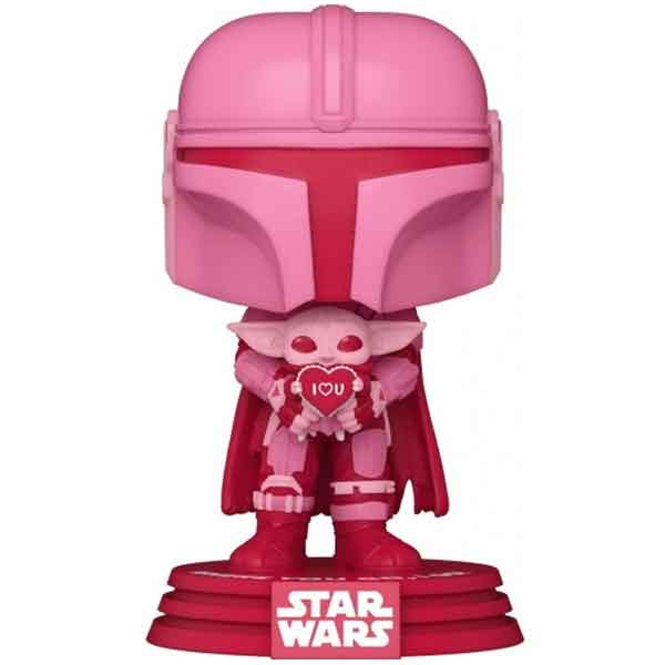 POP! Valentines The Mandalorian with Grogu (Star Wars) Special Edition