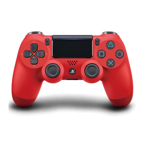 Sony DualShock 4 Wireless Controller v2, magma red - OPENBOX (Rozbalené zboží s plnou zárukou)