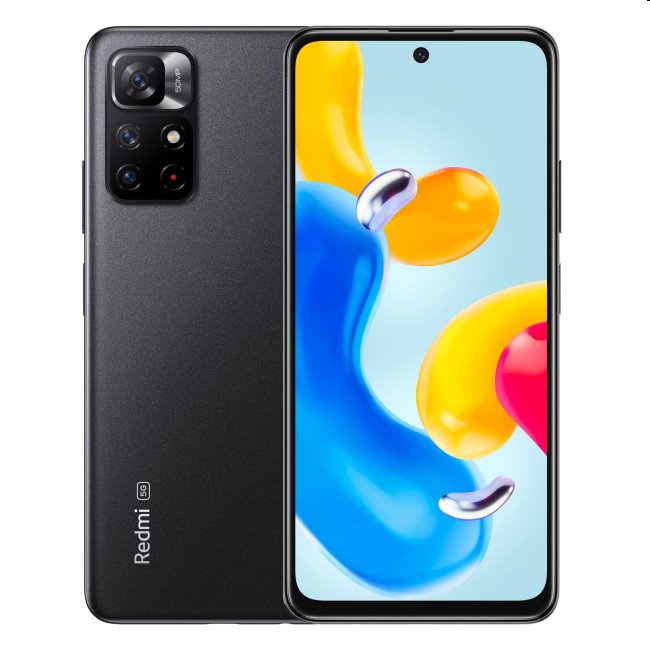 Xiaomi Redmi Note 11S 5G, 6/128GB, black, Třída A - použito, záruka 12 měsíců