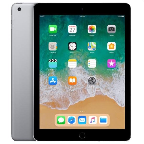 Apple iPad 9.7 (2018), 32GB Wi-Fi + Cellular Space Gray, Třída B - použité, záruka 12 měsíců Apple iPad 9.7 (2018), 32GB Wi-Fi + Cellular Space Gray, Třída B - použité, záruka 12 měsíců